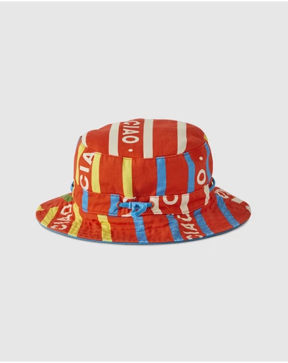 Kip&Co - Ciao Stripe Beach Hat - Kids