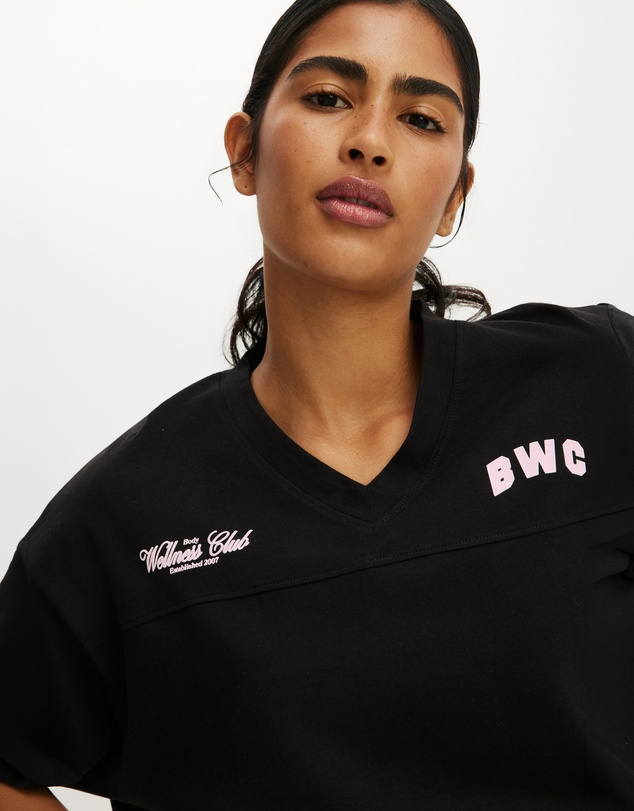 Cotton On Body Active - Cropped Graphic Sporty Tee