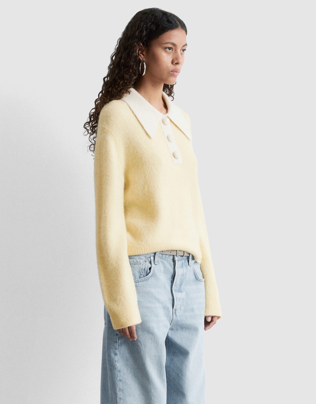 & Other Stories - Alpaca-Blend Collared Jumper