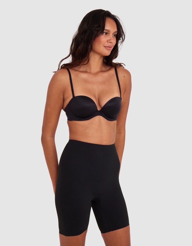 Bras N Things - Microfibre Thigh Shaper - Black