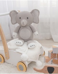 Living Textiles - Knitted Toy - Mason the Elephant