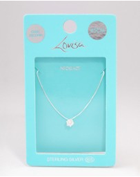 Lovisa - Sterling Silver Classic Claw Pendant Necklace