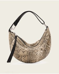 AllSaints - Luna Micro Snake Bag