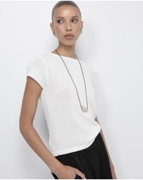 AERE - Lee Organic Cotton Knit Top