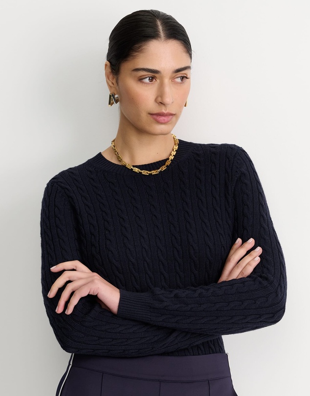 Sportscraft - Merino Wool Baby Cable Sweater