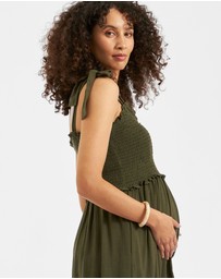 Ripe Maternity - Brandi Shirred Dress
