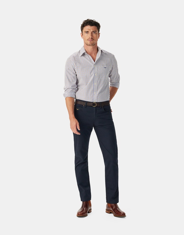 R.M.Williams - Newland Poplin Check Shirt