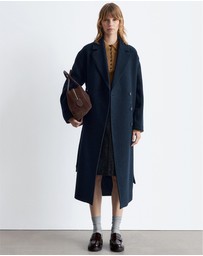& Other Stories - Voluminous Belted Wool Coat