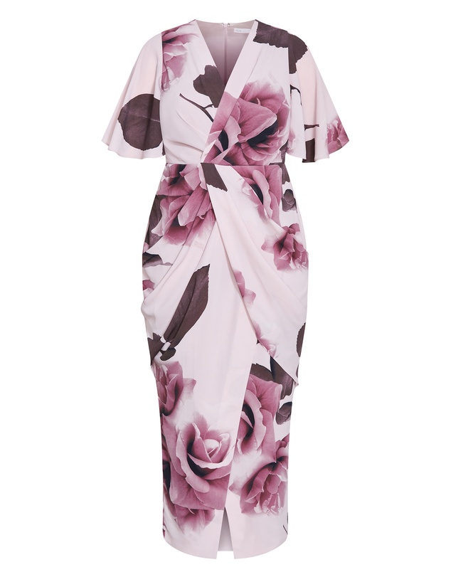 City Chic - Braelynn Bloom Print Maxi Dress