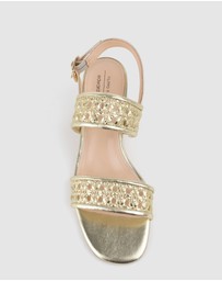Edward Meller - SIMONE50 Two Strap Weave Sandal