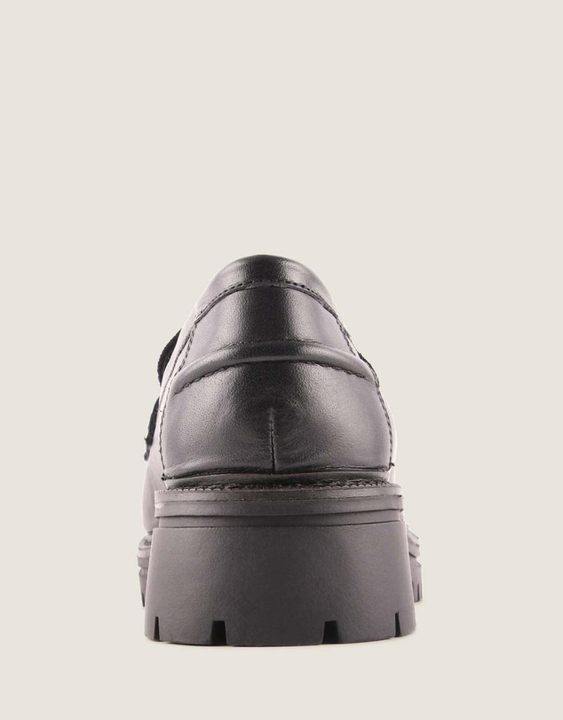 Shelly Shen - Ellison Loafers Black Leather/Suede