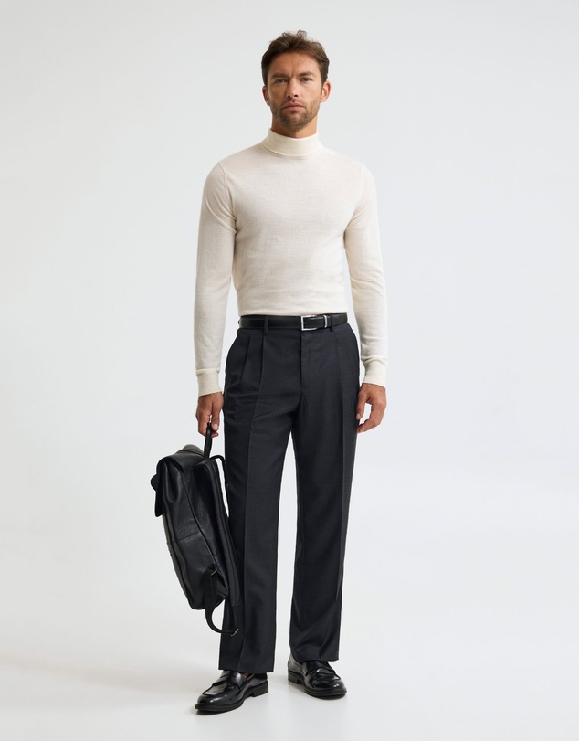 Oxford - Aaron Turtle Neck Merino Pullover
