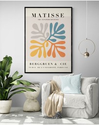 Inka Arthouse - Coral Coupes by Henri Matisse Art Print