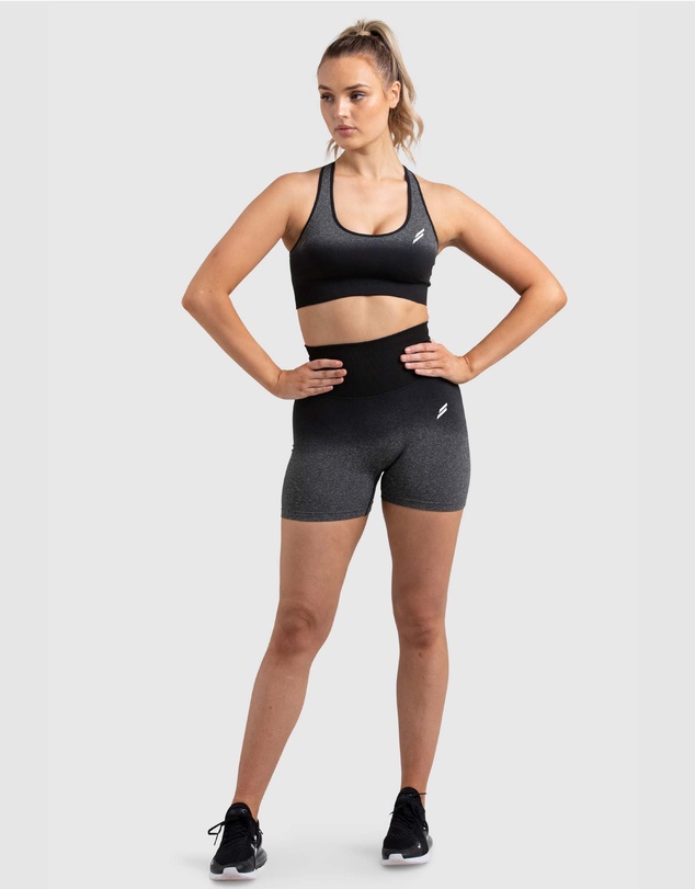 Doyoueven - Ombre Scrunch Seamless Shorts