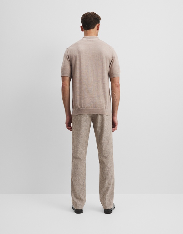 Country Road - Australian Merino Short Sleeve Trophy Knit Polo