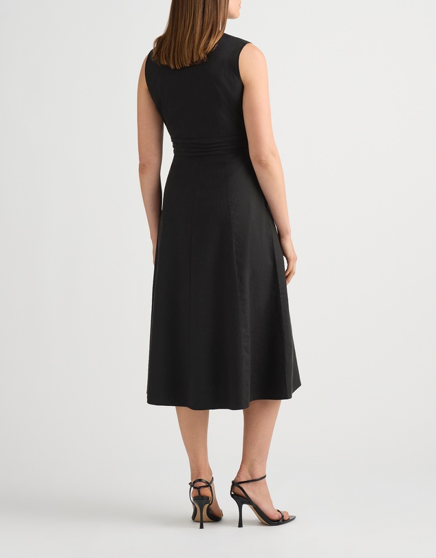 David Lawrence - Keets Stretch Linen Dress