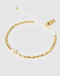 Arms Of Eve - River Gold and Pearl Bracelet