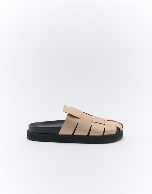 Walnut Melbourne - Dune Leather Mule