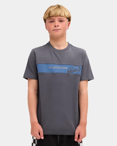 Quiksilver - Boys 8 to 16 Tilt Panel T-Shirt
