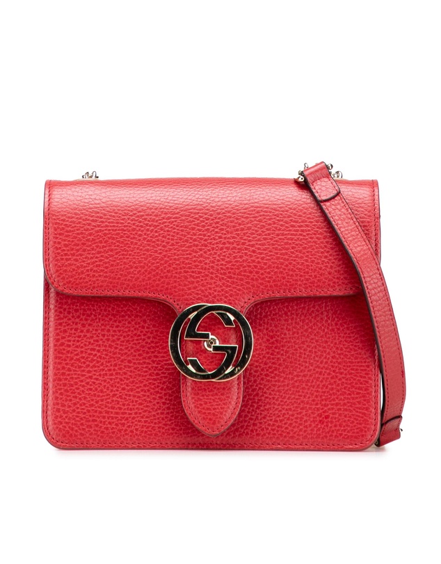 Pre-Loved by Azura Reborn - Pre-Loved Small Dollar Calfskin Interlocking G Crossbody