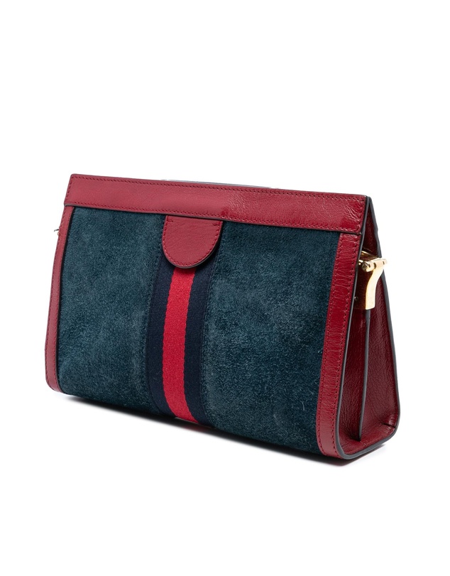 Pre-Loved by Azura Reborn - Pre-Loved Small Suede Ophidia Chain Crossbody