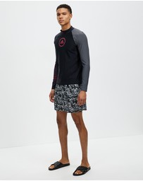 adidas Swim - Short Length Graphic Swim Shorts