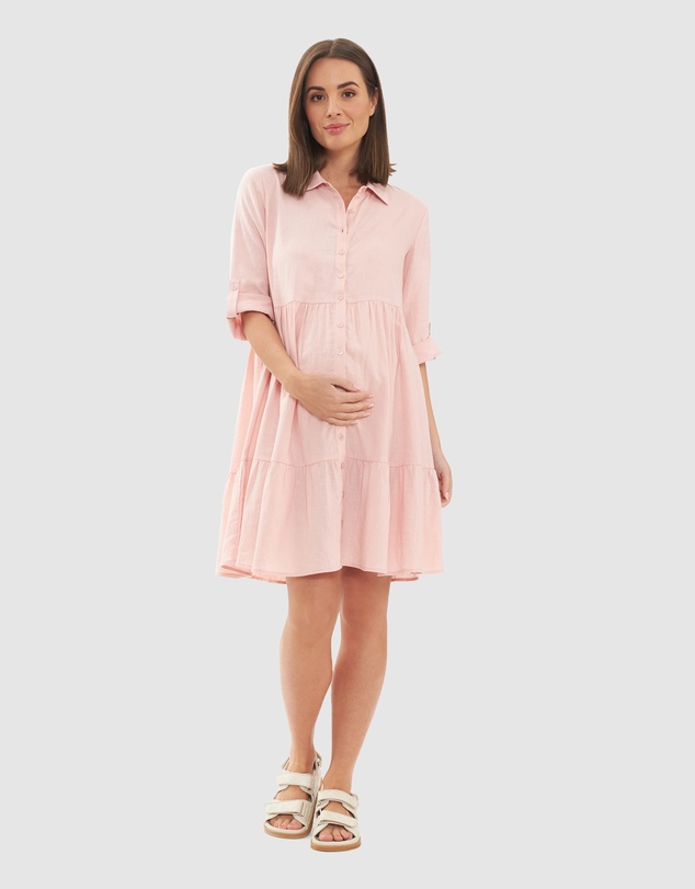 Ripe Maternity - Adel Linen Dress