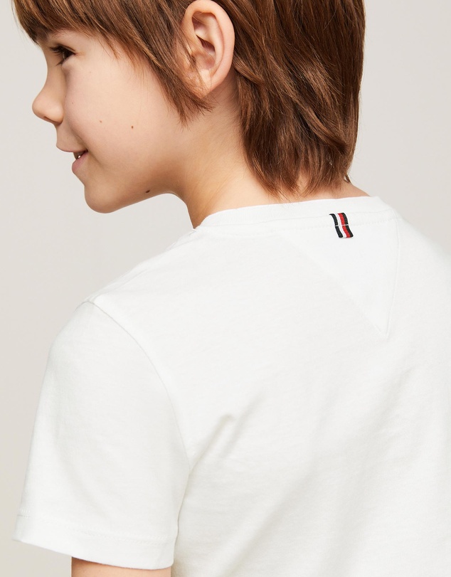Tommy Hilfiger - Basic Crew Neck Short Sleeve Knit Tee - Kids