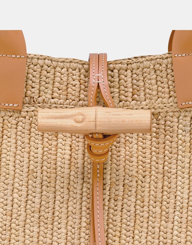 Longchamp - Le Roseau Raphia Top Handle Bag