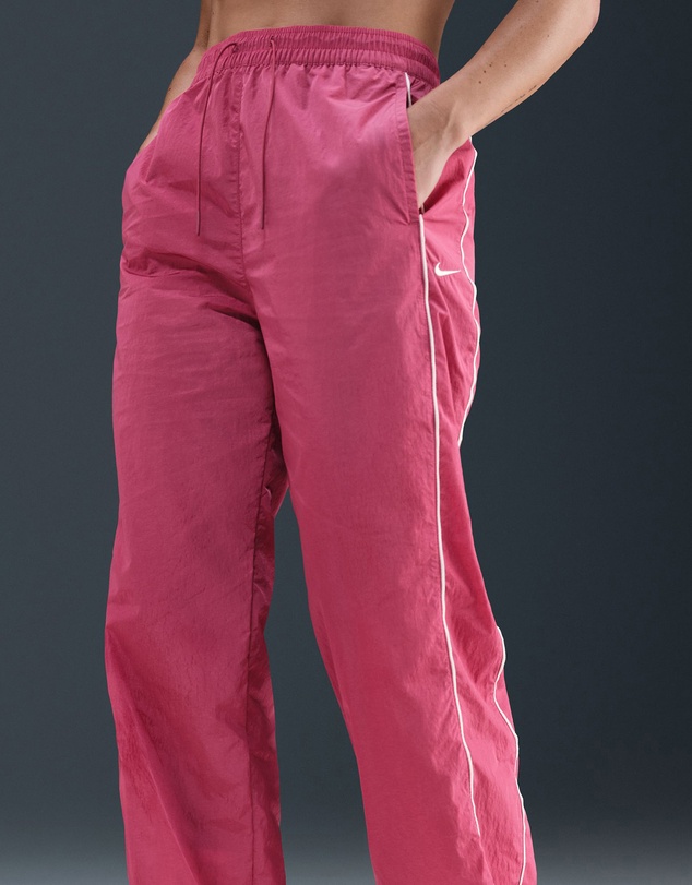 Nike - Windrunner High-Waisted Woven Open-Hem Pants