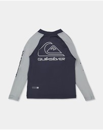 Quiksilver - Boys 2 to 7 On Tour Long Sleeve Rash Vest