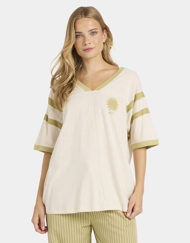 Billabong - Womens Team Beach Oversized T-Shirt