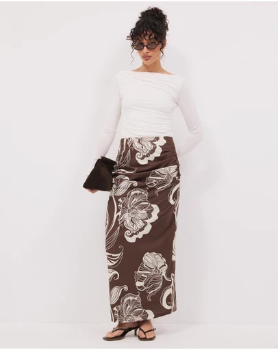 Calli - Gwen Midi Skirt