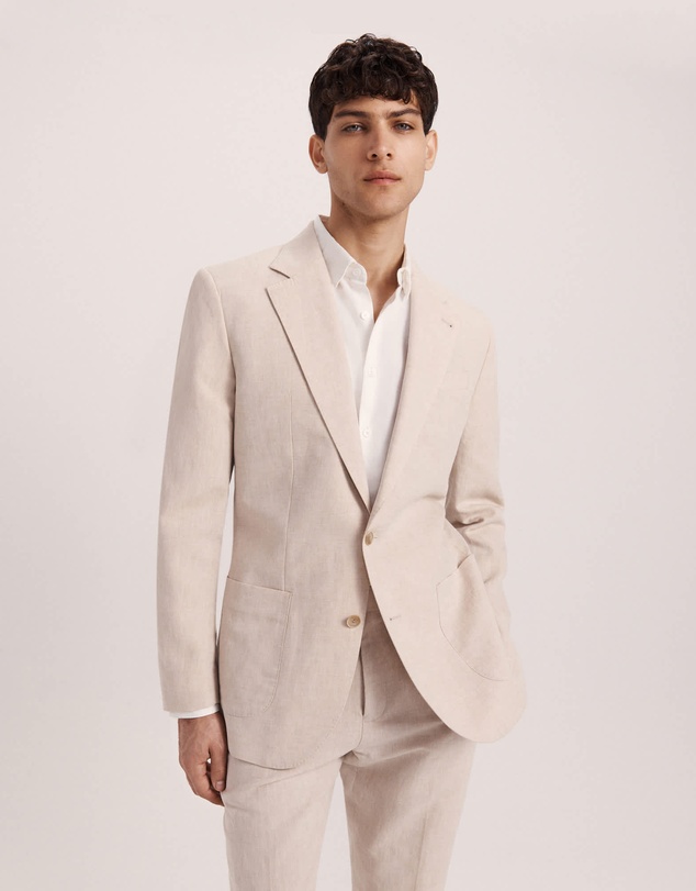 SABA - Elias Cotton Linen Suit Jacket