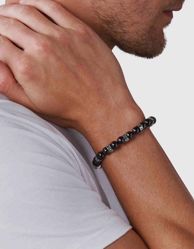 Diesel - Beads Black Bracelet