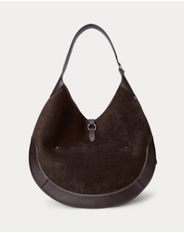 Polo Ralph Lauren - Polo ID Suede Large Shoulder Bag
