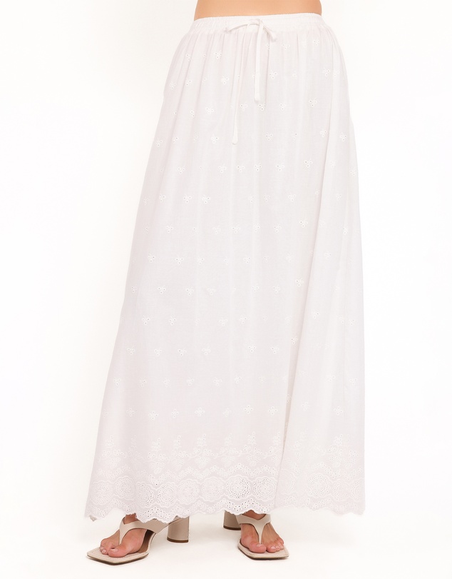 Petal & Pup - Blaire Skirt Set - White