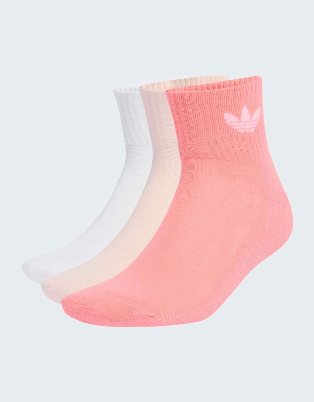 adidas Originals - Mid Crew Socks 3 Pairs Unisex
