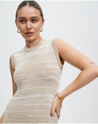 Third Form - Haze Knit Maxi Tank Dress