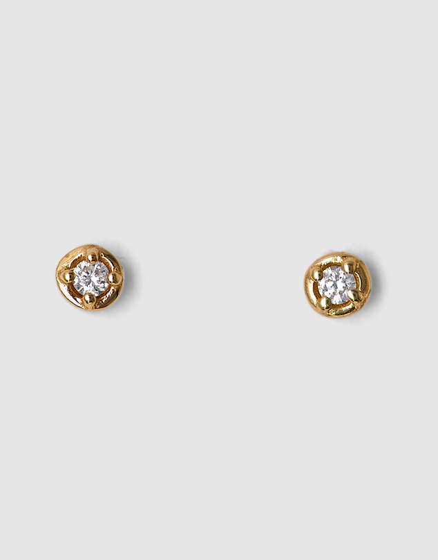 Brie Leon - 14k Esther Diamond Studs