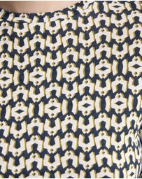 Oxford - Imogen Printed Jersey Top