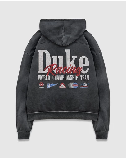 Duke + Dexter - DR1 World Championship Washed Black Hoodie