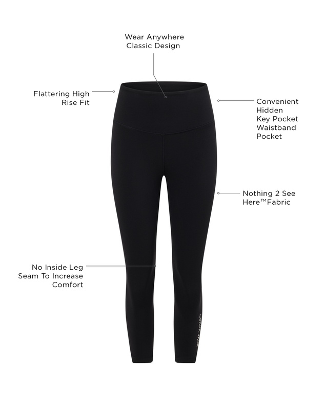 Lorna Jane - Lotus No Chafe Phone Pocket 7/8 Leggings