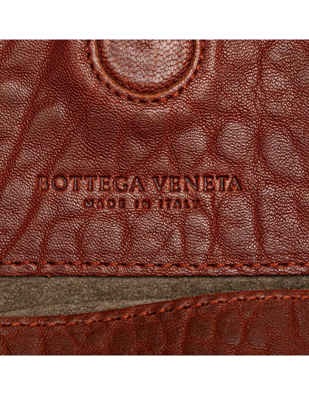Pre-Loved by Azura Reborn - Pre-Loved Textured Leather Whipstitch Duo Shoulder Bag