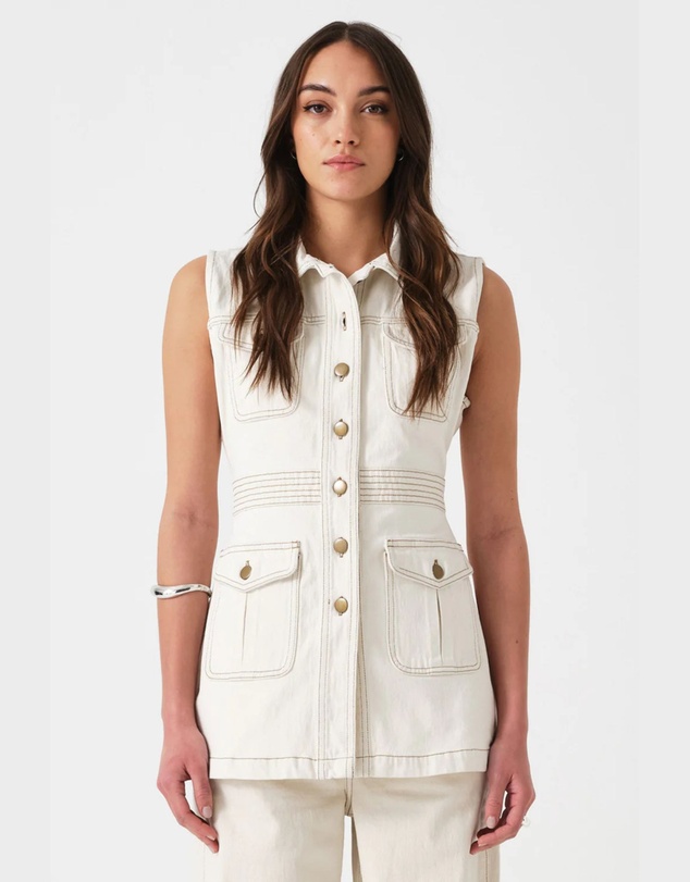 Seventy + Mochi Denim - Ani Vest