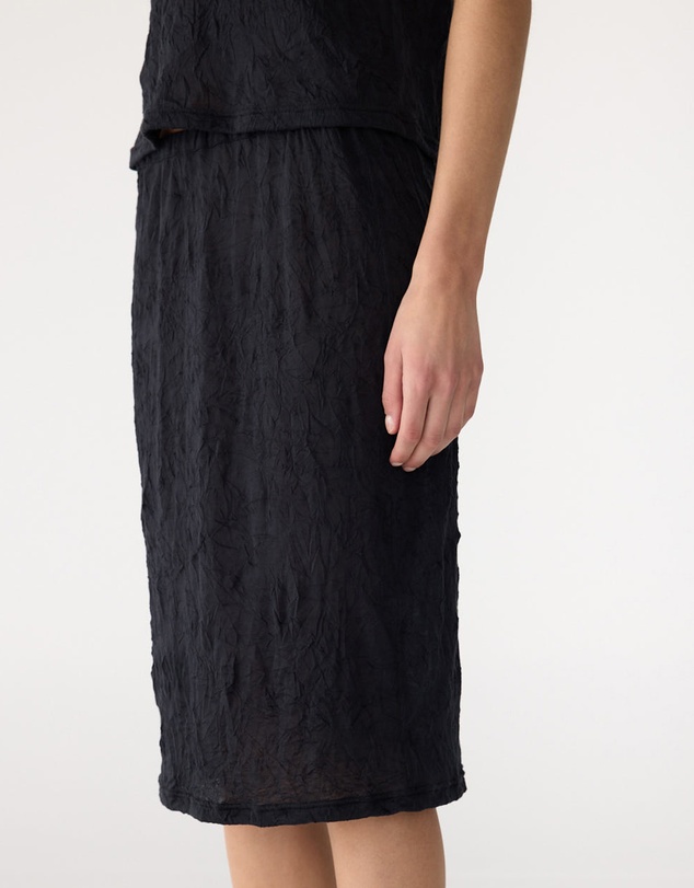 Bassike - Crinkle Jersey Skirt