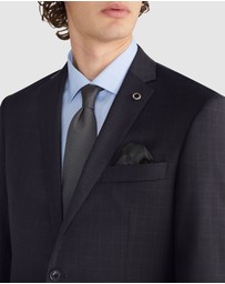Van Heusen - Wool Tonal Glen Check Suit Jacket