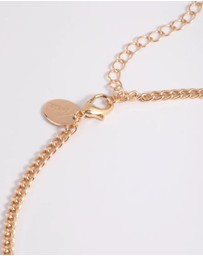 Lovisa - Gold Mixed Bead Long Necklace
