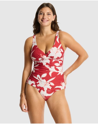 Sea Level Australia - Veridian Cross Front Multifit Singlet Top