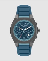 Armani Exchange - Blue Chronograph Watch